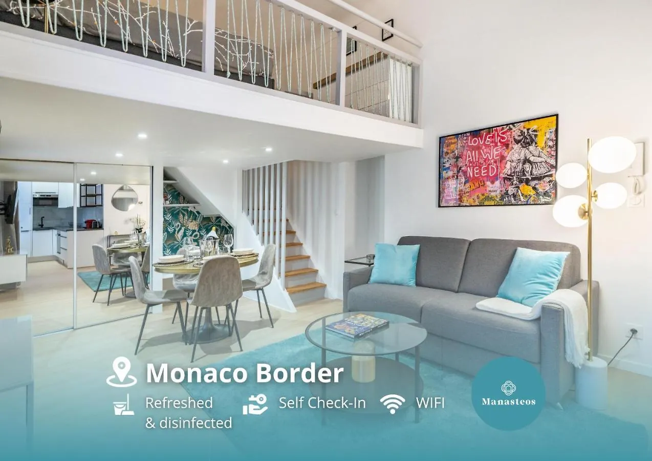 Frontiere Monaco - Appartement Belle Epoque - Al Beausoleil